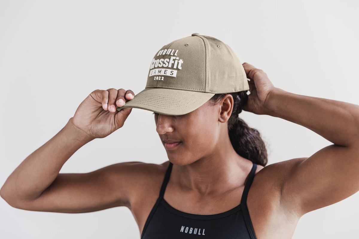 Nobull Crossfit Games® 2022 Classic Women\'s Hats Light Brown | Australia (SJ1723)